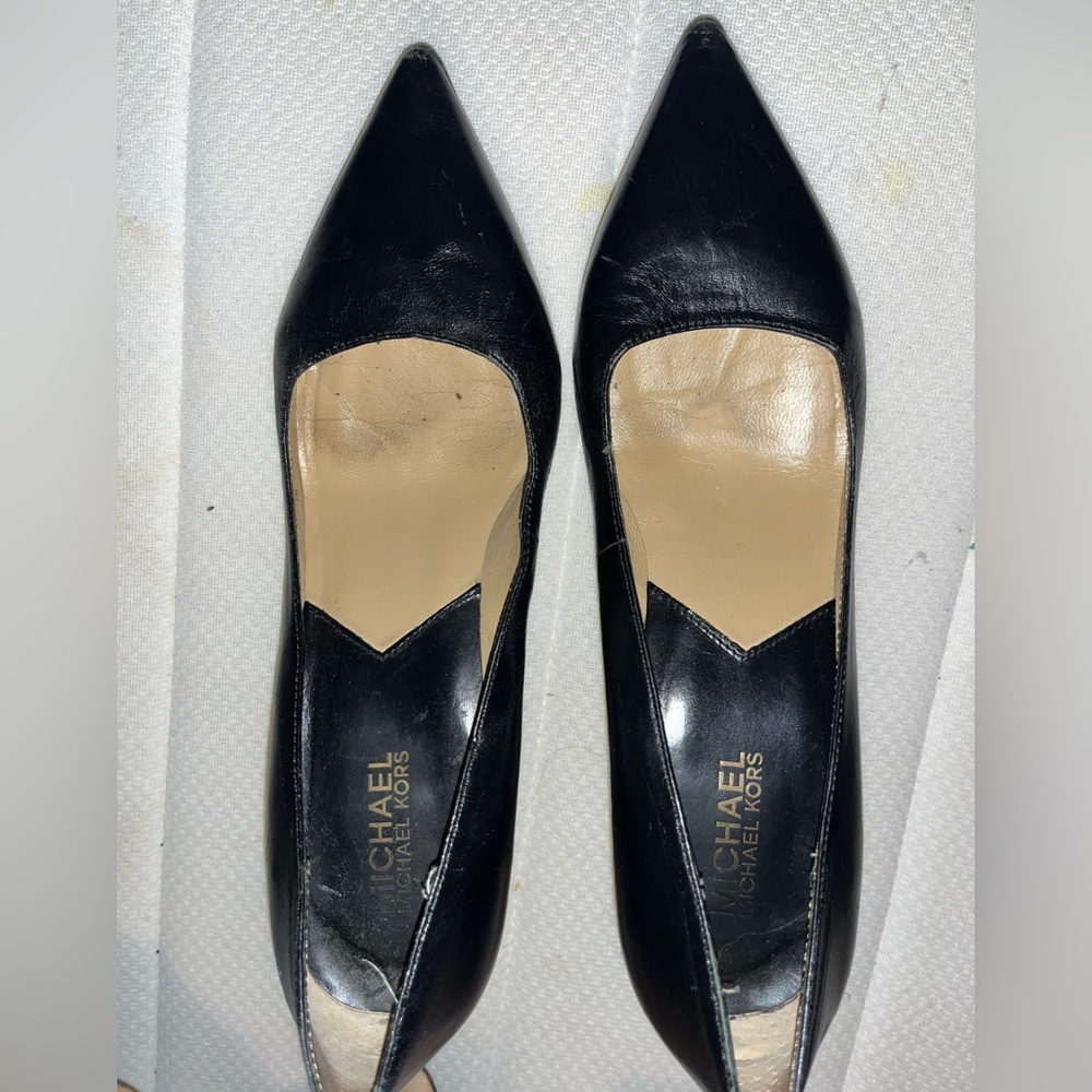Black Michael Kors heels